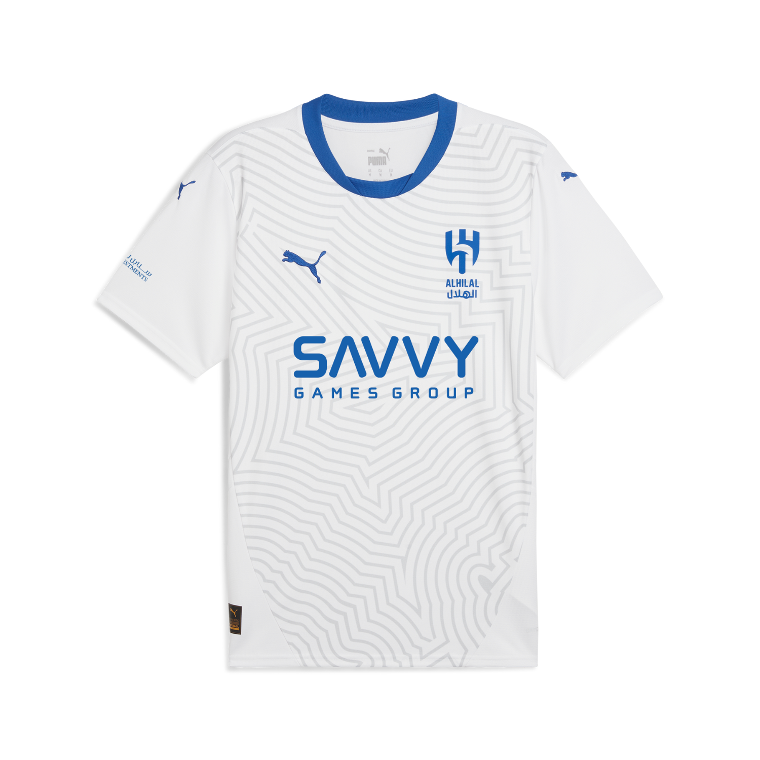 Al Hilal Authentic Away Shirt 24/25