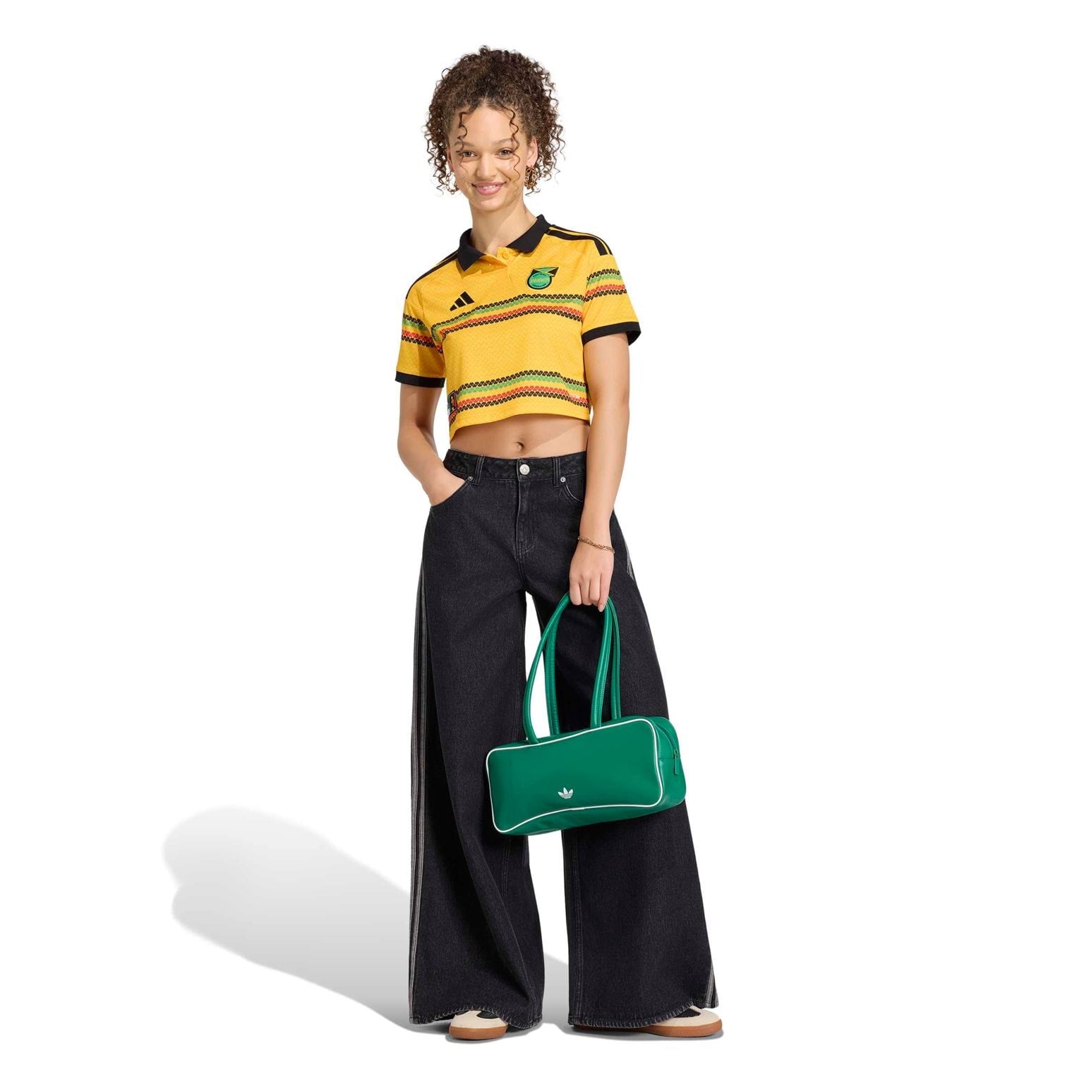 Jamaica 2026 Home Cropped Jersey Women