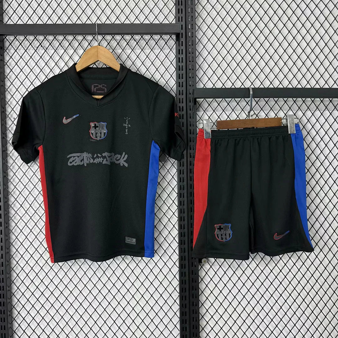 FC Barcelona × Travis Scott Kids Jersey