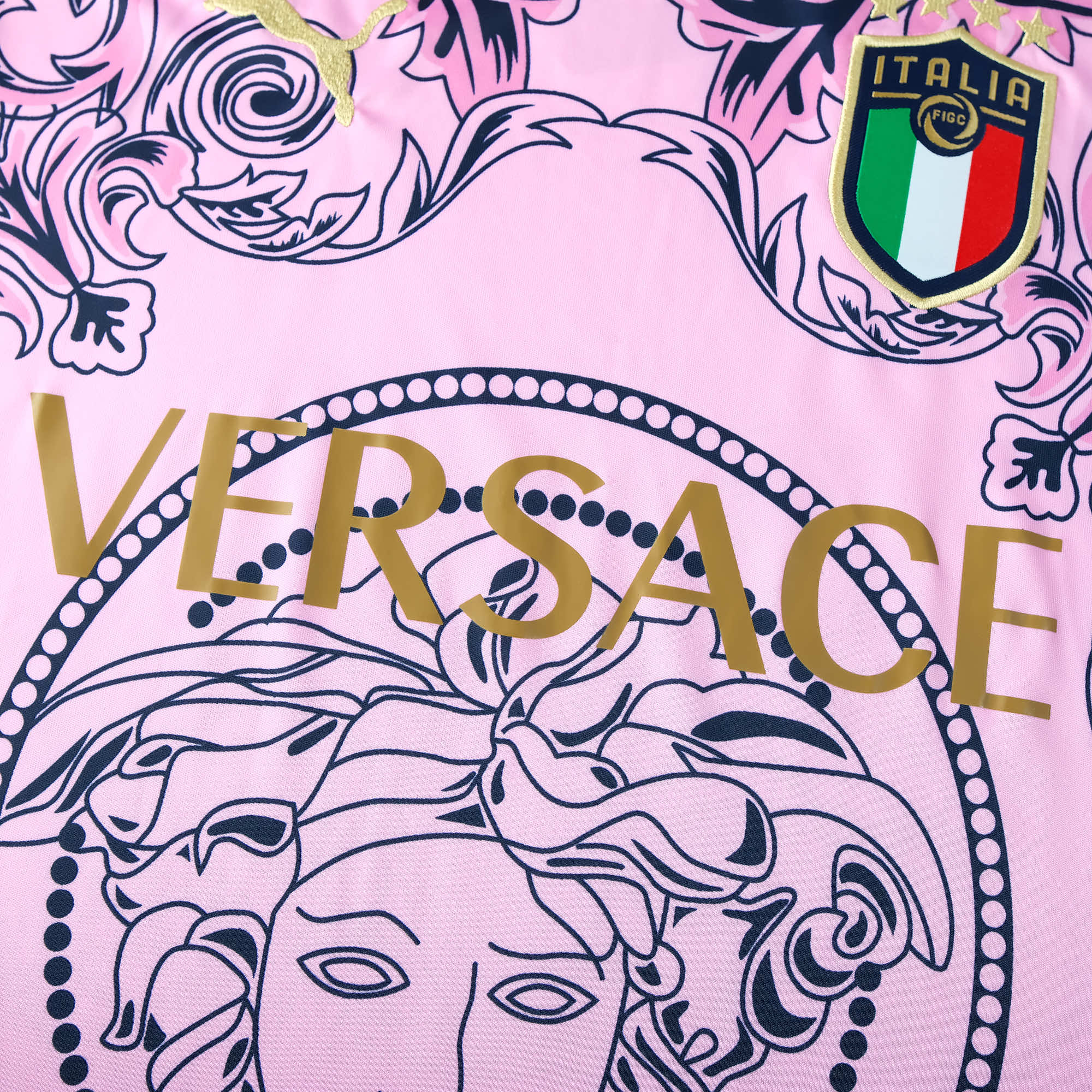 ITALY X VERSACE CONCEPT (PINK) HOME SHIRT 2022