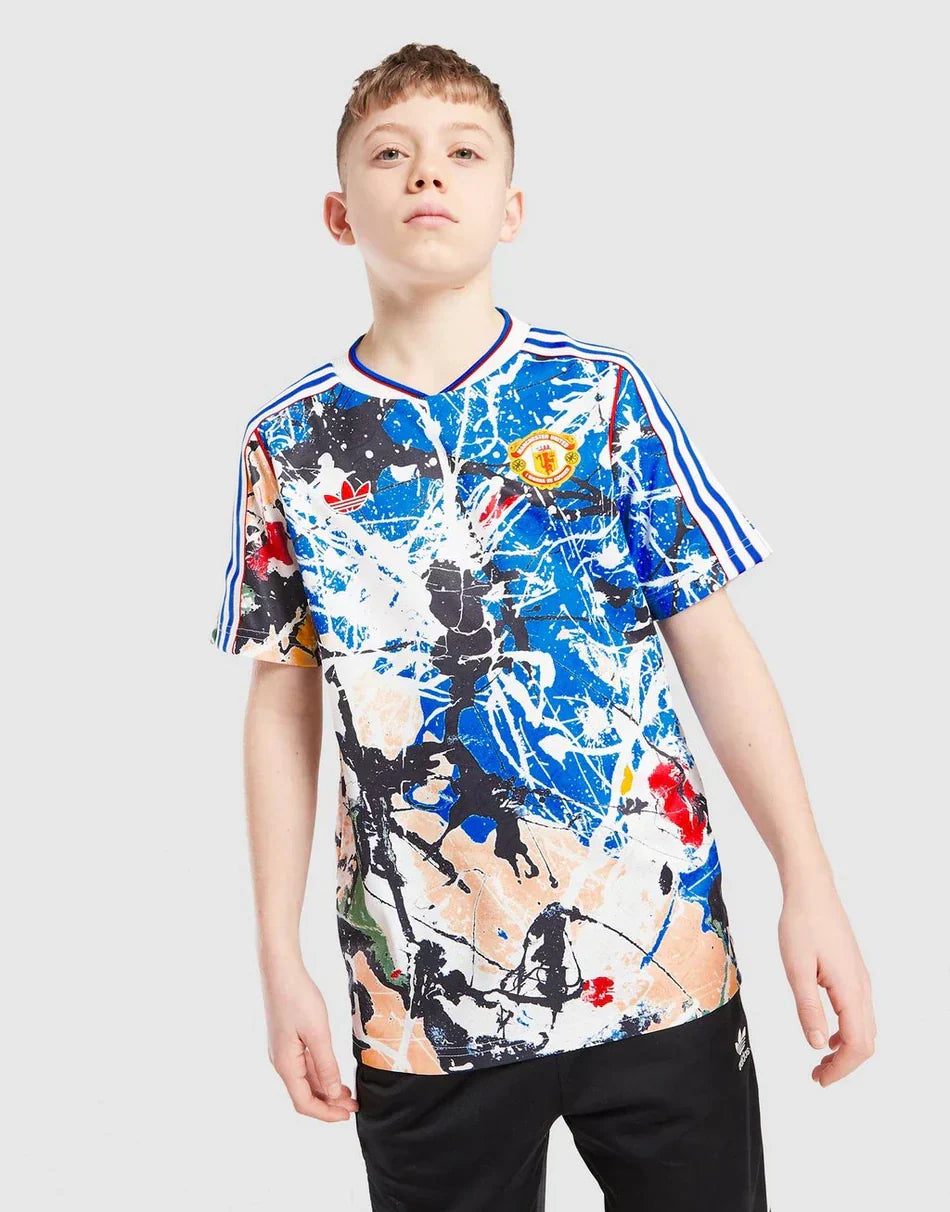 2025/26 Manchester United Stone Roses Jersey Kids