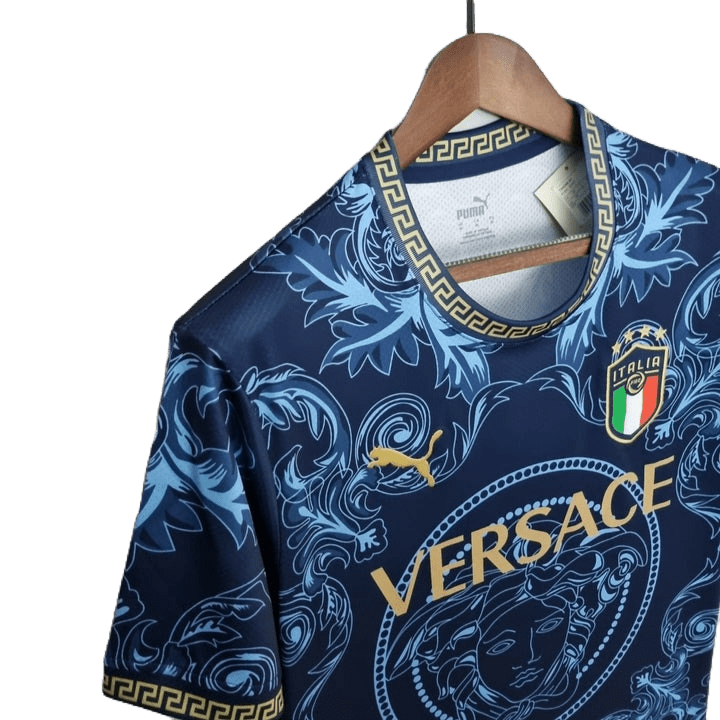 ITALY X VERSACE CONCEPT (BLUE) HOME SHIRT 2022