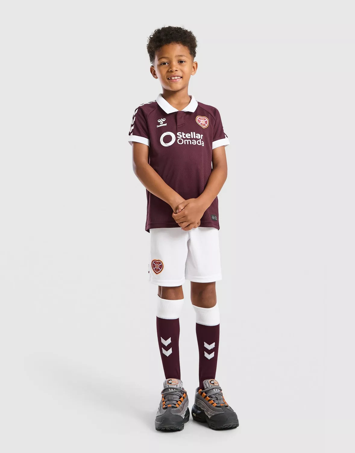 Hearts FC 2026/27 thuistenue kinderen
